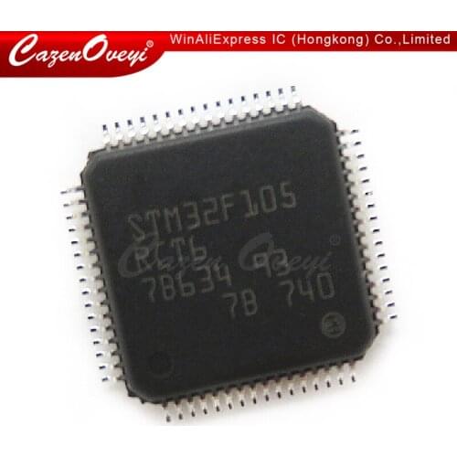 2pcs/lot STM32F105RCT6 STM32F105 LQFP-64 In Stock