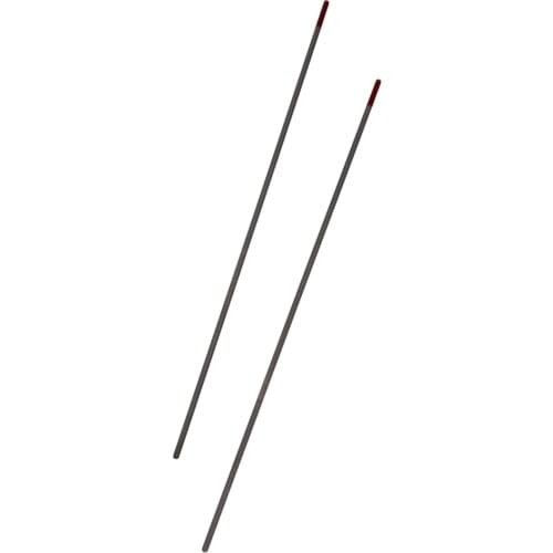 2% Thoriared 1.6 x 150mm 1/16" x 6" WT20 Red TIG Welding Tungsten Electrode Pack of 10