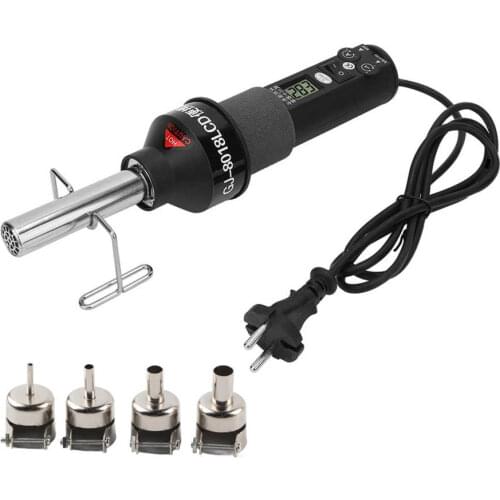 450W LCD Adjustable Electronic Heat Hot Air Gun Desoldering Soldering Station IC SMD BGA 220V HOT