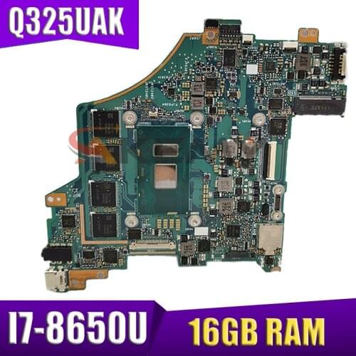 Akemy FOR Asus Q325UA Q325U UX370UA UX370U UX370UAK Q325UAK Laptop Motherboard 60NB0EN0-MB2110 W/ I7-8650U CPU 16GB RAM