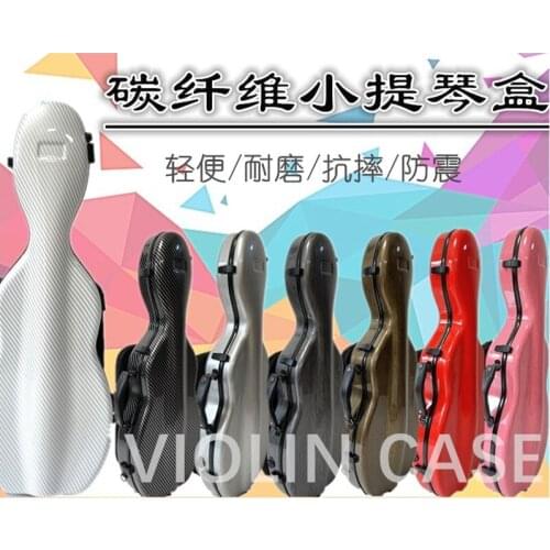 Brand New Tonareli 4/4 Substantial wooden olive F hole violin Hard Oblong case