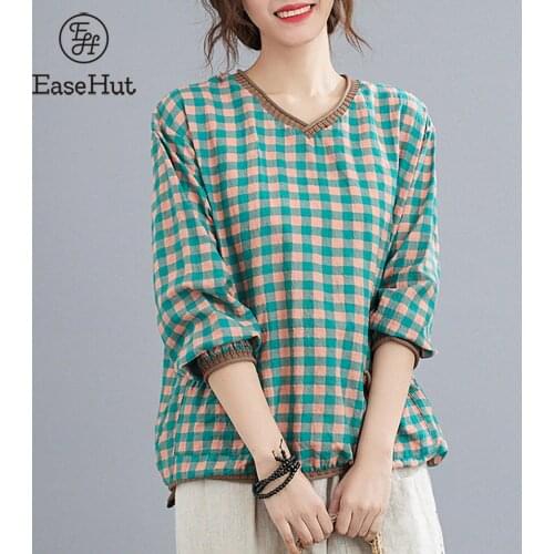 Женские классические рубашки EaseHut China At AliExpress