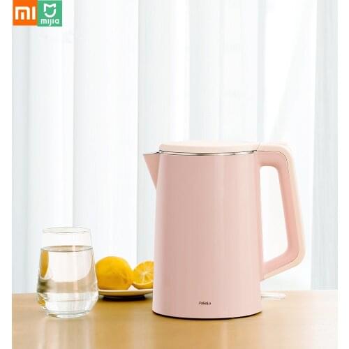XIAOMI YOUPIN Electric Kettle Fast Hot boiling Stainless Water Kettle Teapot Intelligent Temperature Control Anti-Overheat