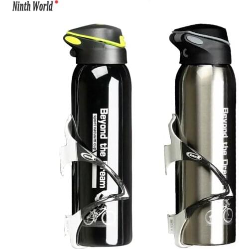 Mountain Bike Bicycle Water Bottle Kettle Cycling Thermos Warm Keeping Water Cup Sports Bottle 500ml Aluminum Alloy 0.5L
