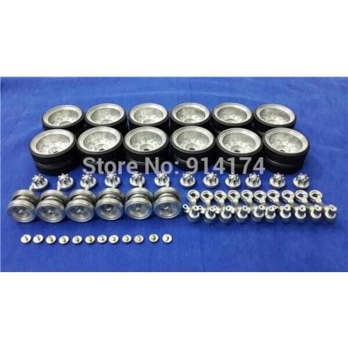 Henglong 3839 3839-1 U.S.M41A3 1/16 RC tank upgrade parts metal wheels hub set