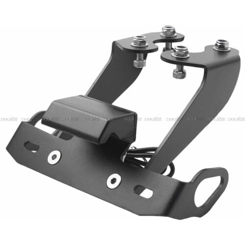 Tail Tidy License Number Plate Holder For Yamaha MT-09 FZ-09 2017 2018 2019 2020 Fender Eliminator Mount Bracket LED Light MT09