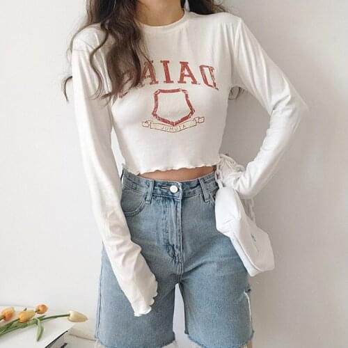 Женские футболки с надписями ICCLEK China At AliExpress