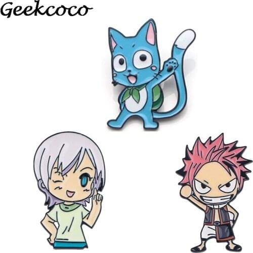 J2101 Anime Metal Pin Backpack Badge Hat Pin Women and Men lapel Pins Collar Brooch