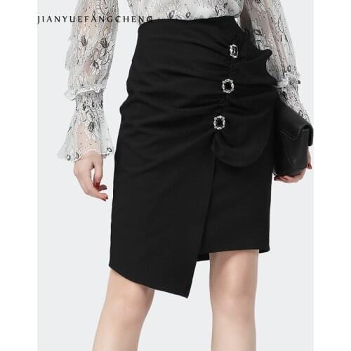 Jianyuefangcheng Short Pencil Skirts