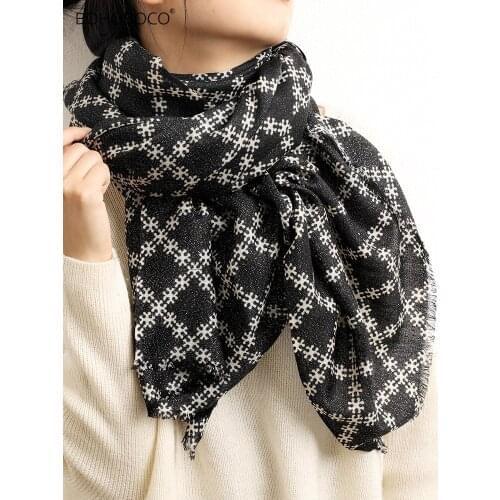 Four Seasons Cashmere And Gold Silk Puzzle Shawl