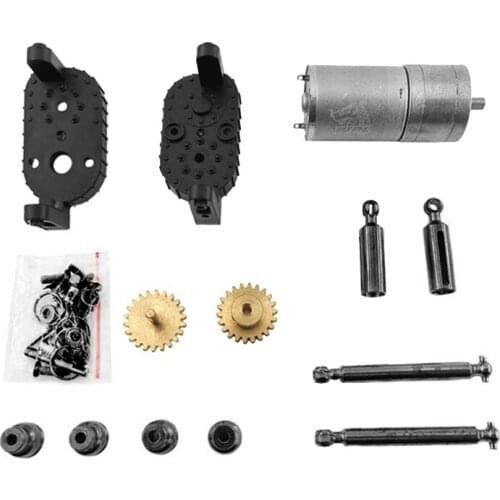 Transfer Gear Box, Metal Gearbox embly Kit for 1/16 WPL C14 C24 C34 4WD 6WD RC Car Truck