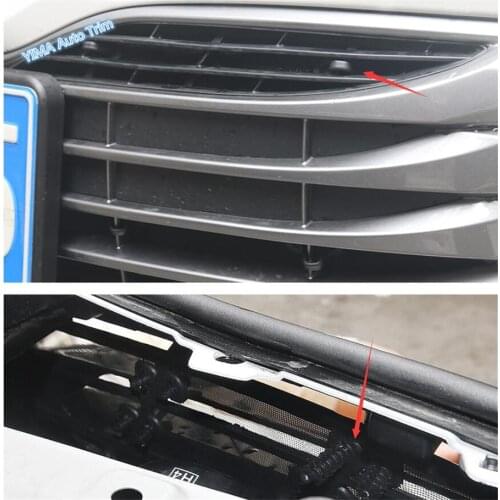 Lapetus Auto Styling Front Grille Insect Screening Mesh Insert Protection Net Cover Trim Fit For Toyota Camry 2018 - 2021