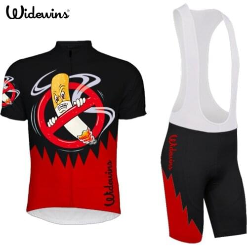 2017 NEW cycling jersey Short sleeve Don't smoke love bike clothing bicycle wear short sleeve ropa ciclismo maillot widewins5867