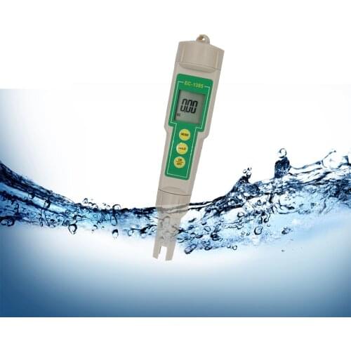 PH Tester 3-In-1 Conductivity Test Pen High Precision EC/CF/TDS Pen Hardness Tester Digital Soilless Culture Aquarium Tester