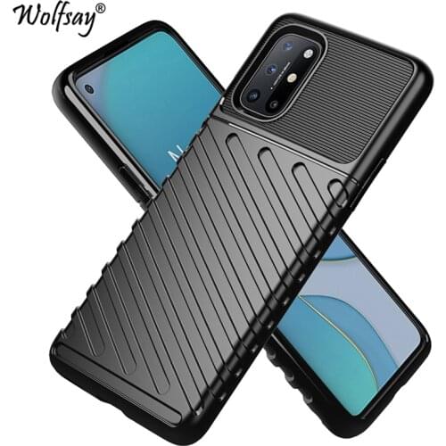 Rugged Fiber Shield Cover For OnePlus 8T Case Anti-knock Full Cover Case For OnePlus 8T Case For OnePlus 8T One Plus 8T 6.55"