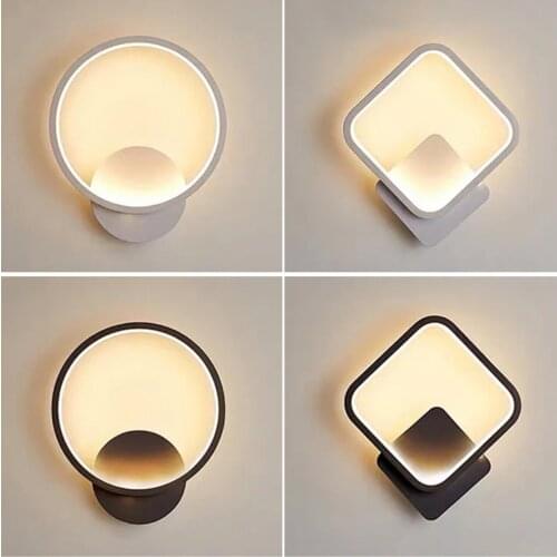 Modern minimalist wall light living room bedroom study light hotel bedside wall lamp creative wave LED indoor antler lamp