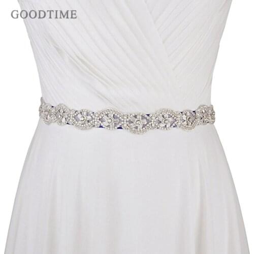 Wedding Belts Flower Wedding Dress Bridal Rhinestone Belt Party Bridesmaid Dress Girdle Trendy Lady Accessories For Dress Up