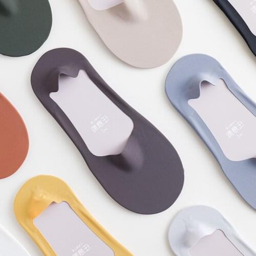 Glowing Future Spring Summer Invisible Mens Socks Ice Silk Nylon Non-slip Mens Socks Hot Stamping No Trace Sokken Classic