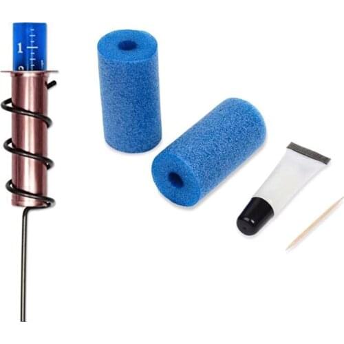 Accurate Spiral Lawn Rain Gauge Outdoor Copper Floating Decorative Garden Rain Gauge For Lawn Rain Gauge