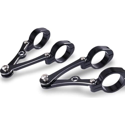 39mm-41mm Motorcycle Headlight Fork Tube Bracket Holder Head Lamp Mount Clamp For Harley Honda Yamaha Suzuki Kawasaki Chopper