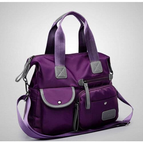 Ladies Creative Large Designer Nylon cloth style shoulder bag Travel Bags ladies large capacity handbag