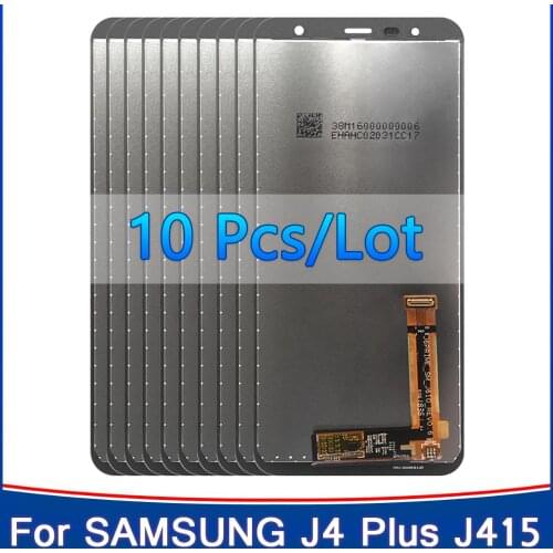 10 Pcs/Lot 100%Tested 6.0'' LCD For Samsung Galaxy J4+ 2018 J4 Plus J415 J415F J415FN J610 LCD Display Touch Screen Sensor