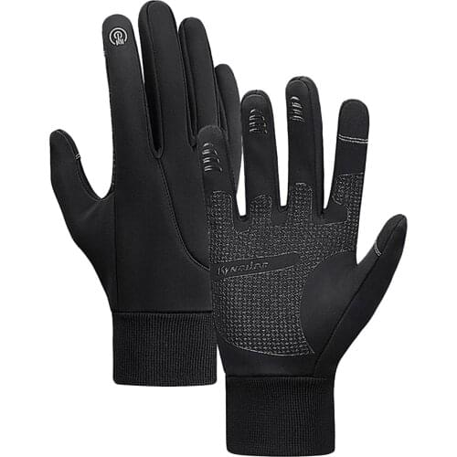 1 Pair Outdoor Sport Ski Gloves Waterproof Winter Cycling Gloves Windproof For Bike Bicycle Scooter Motorcycle Warm Glove