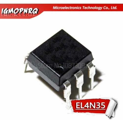100PCS EL4N35 DIP6 4N35 DIP new and original IC