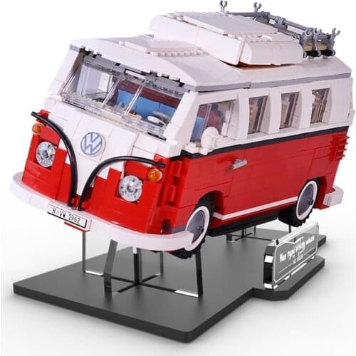 Acrylic Display Stand For 10220 T1 Camper Van Creator Expert Car Building Blocks Model Toy (Not include the Model)