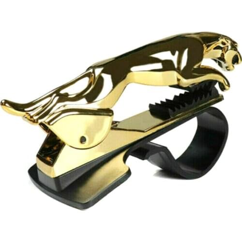 Car Leopard Dashboard Phone Holder 360 Degree Phone Mount Clip GPS Stand Bracket Easy Clip GDeals