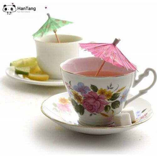 50/100pcs Cocktail Decoration Umbrella Shape Bamboo Stick Dim Sum Fruit Small Umbrella Sign Fruit Fork Cake Drink Decoration 5z