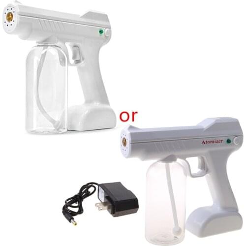 800mL Electrostatic Sprayer Fogger Machine Handheld Nano Fine Mist Adjustable AtomizerElectric Cordless Automatic Spray Gun