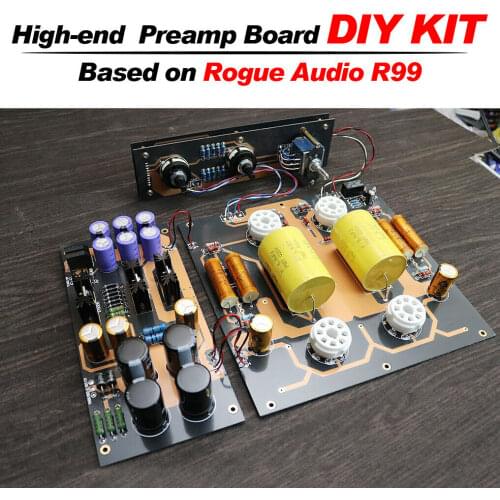 HiFi Stereo Pre-amplifier Board DIY KIT Preamp Module Based on Rogue Audio R99