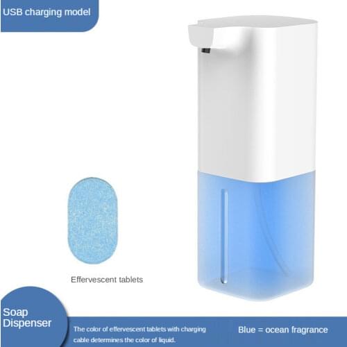 Infrared Induction Automatic Soap Dispenser, Bathroom Foam Hand Washing Machine, USB Rechargeable, 320ML Capacity