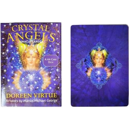 Crystal Angels oracle cards Tarot Deck cards read the mythic fate divination for fortune games