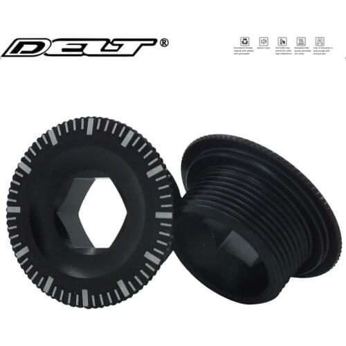 1pc black M15 M18 M20 MTB ROAD Mountain bike Fixing Crankset Crank Arm Bolt Chainse Screw Nut Accessories