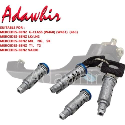 Door handle repair kit suitable for Mercedes G-CLASS T1 door handle 4 lock cylinders + 2 keys