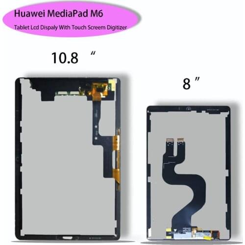New Original LCD For Huawei MediaPad M6 10.8/ 8.4 SCM-W09 SCM-AL09 SM-W09 Wifi LCD Display with Touch Screen Digitizer Assembly