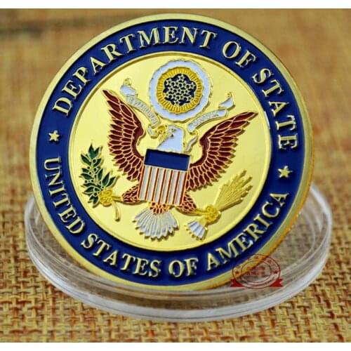 USA Department Of State Embassy Paris France Tower Souvenir Coin Collectible