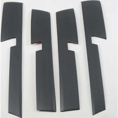 For Toyota LAND CRUISER PRADO LC150 FJ150 Inner Door Trims Armrest Panel Cover Stainless Steel Car-Styling Accessories 2018 2019