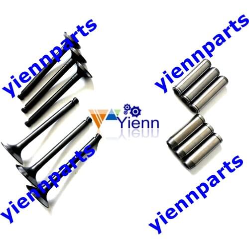 For Kubota D1105 Valve intake Exhaust Valve Guide Rod bushing Fit Kubota KX41 Mini Excavator D1105 Diesel Engine Repair Part