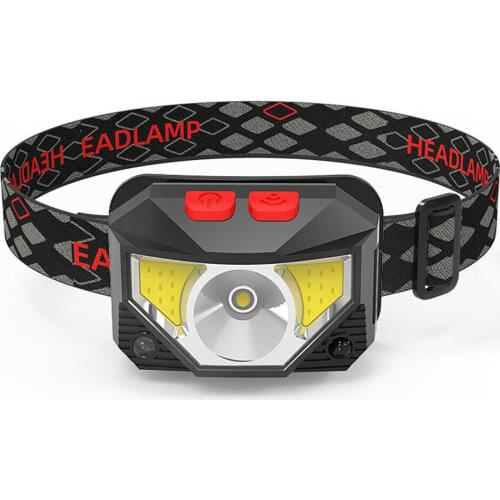 350LM Mini Rechargeable LED HeadLamp Body Motion Sensor USB Headlight Lantern LED Head Light Lamp Camping Flashlight