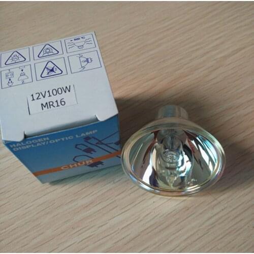 12V100W halogen tungsten bulb, mounter lamp cup, biochemical analyzer, medical halogen lamp