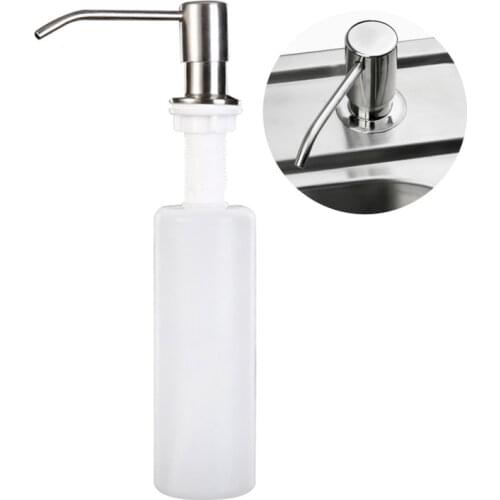 300ml Bathroom Faucet Sink Soap Dispenser Liquid Soap Lotion Dispenser Pump Storage Holder Bottle Kitchen Replace Bottle
