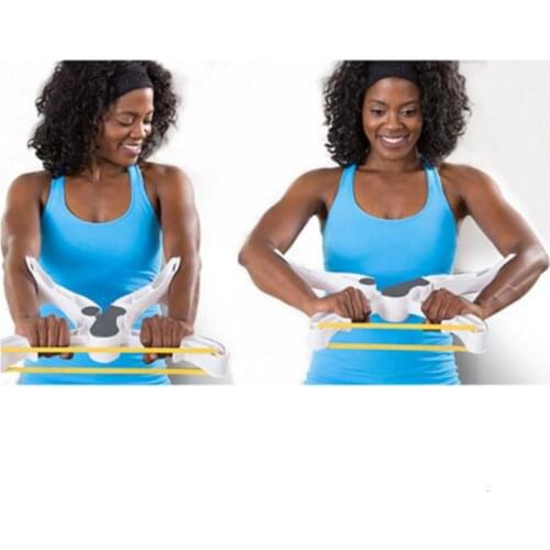 Hand Gripper Strengths Wonder Arm Forearm Wrist Exerciser Armor Force Fitness Equipment Grip Strength with Resistance Bands