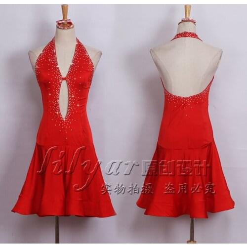 Latin competition dress for women costume ballroom dance competition dresses