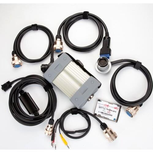 MB star C3 for Benz car Diagnostic tools 12V/24V SD C3 Multiplexer and 2015.07V Software With HHT Free shipping