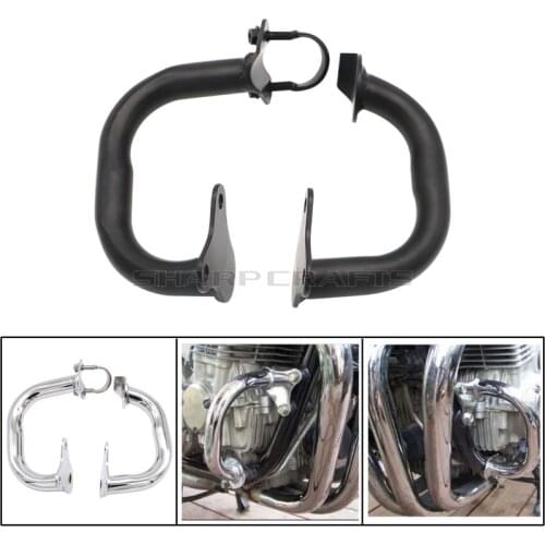 Motorcycle Chrome L/R Highway Crash Bars Engine Guard Rail Front Side Protector For Honda NIGHTHAWK CB750 CB 750 1992 - 2011
