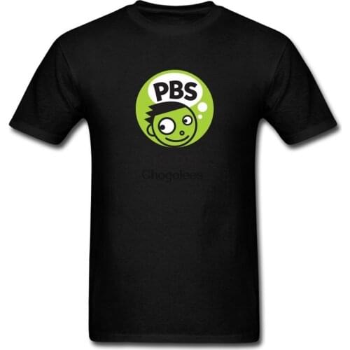 ZHENGXING Mens PBS Kids Logo T-Shirt M ColorName Short Sleeve