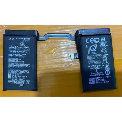 HUSHITONG New Battery 4000mAh/7.74V C21P2002 Battery For ASUS ROG 5 PRO ROG5pro Mobile Phone Batteris
